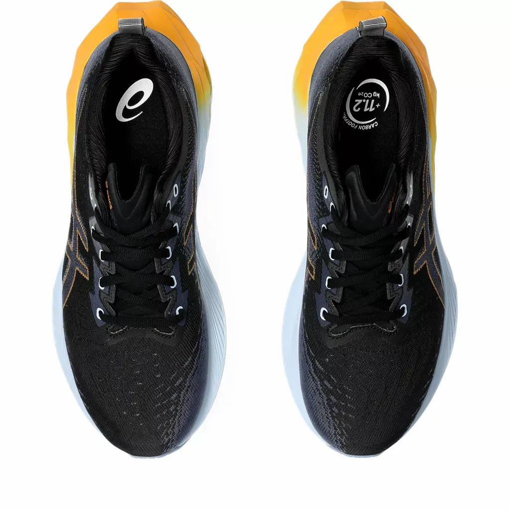 ASICS Men's Running Shoes NOVABLAST 4 Black/Graphite Grey